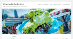 Desktop Screenshot of clevelandasianfestival.org
